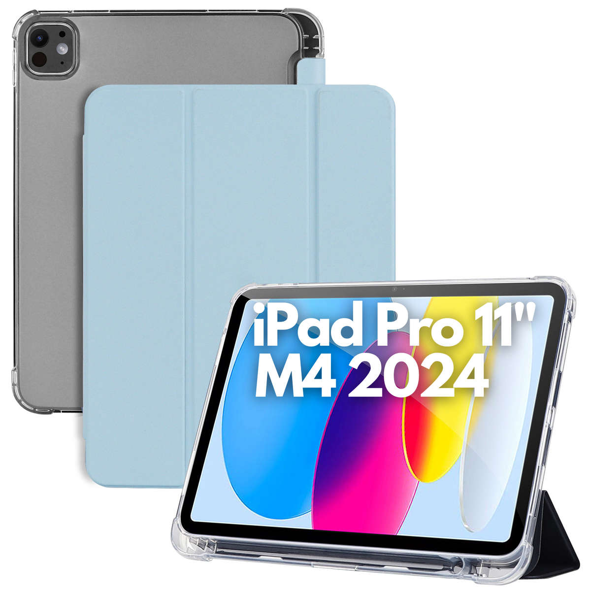 iPad Pro 11" (M4) 2024 O'Slim Air Design Shockproof Cover