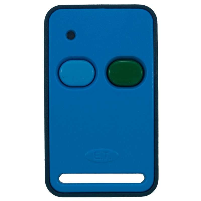 ET Blu 2 button remote transmitter