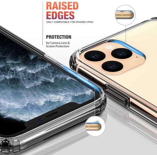 iPhone 11 Pro Shockproof Clear Cover