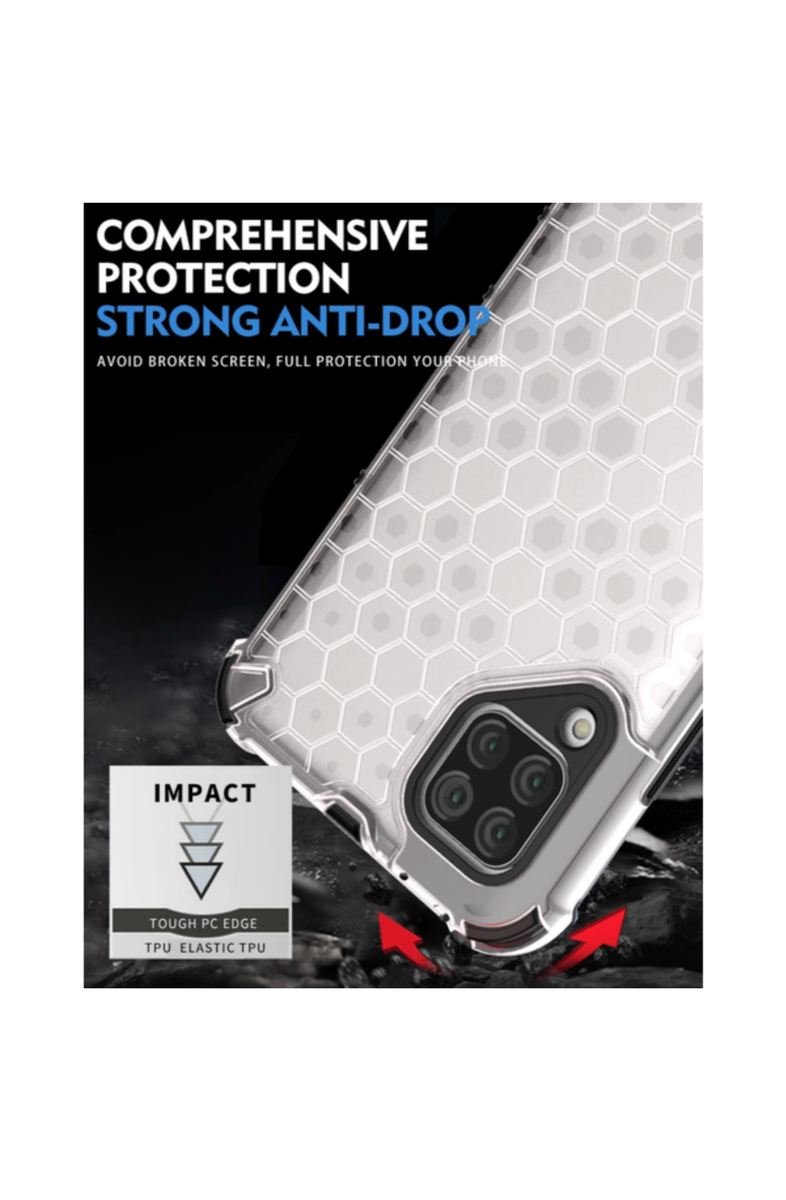 CellTime Huawei P40 Lite 5G Shockproof Honeycomb Cover - Grey