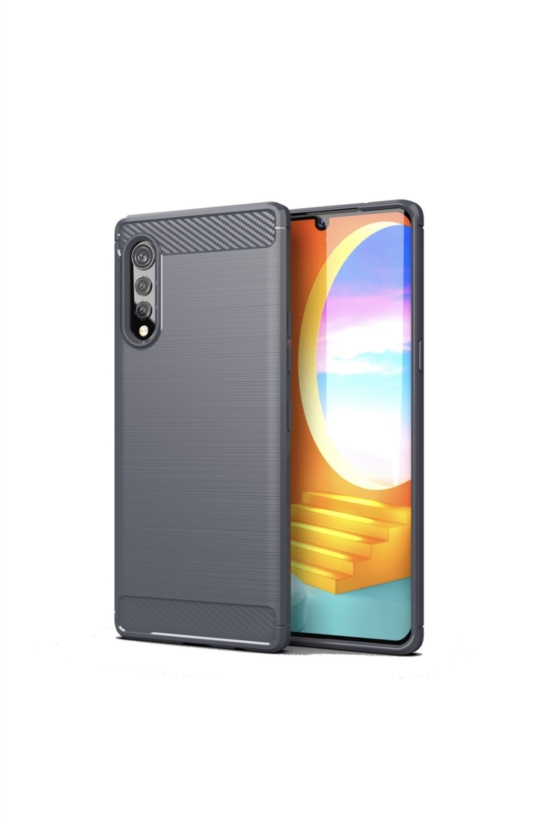 CellTime LG Velvet 5G Shockproof Carbon Fiber Design Cover