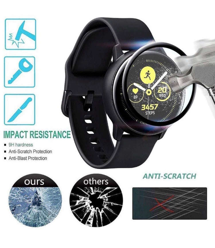 CellTime Galaxy Active 2 44mm Tempered Glass Screen Protector