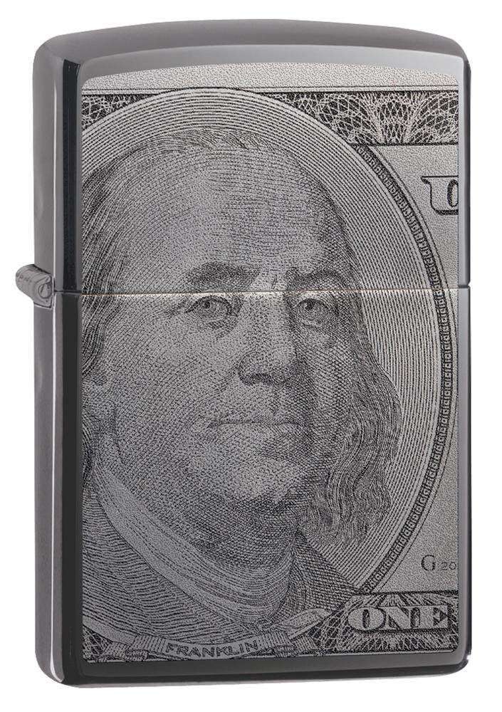 Zippo Lighter - Currency Design $100