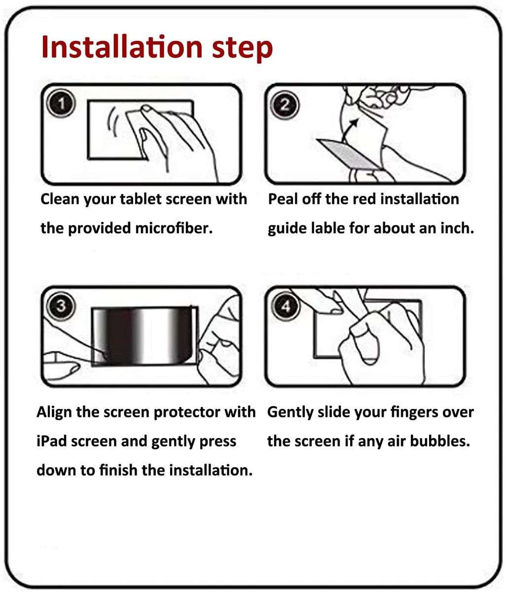 CellTime Tempered Glass Screen Guard for iPad Pro 11 inch - 2021/2020/2018
