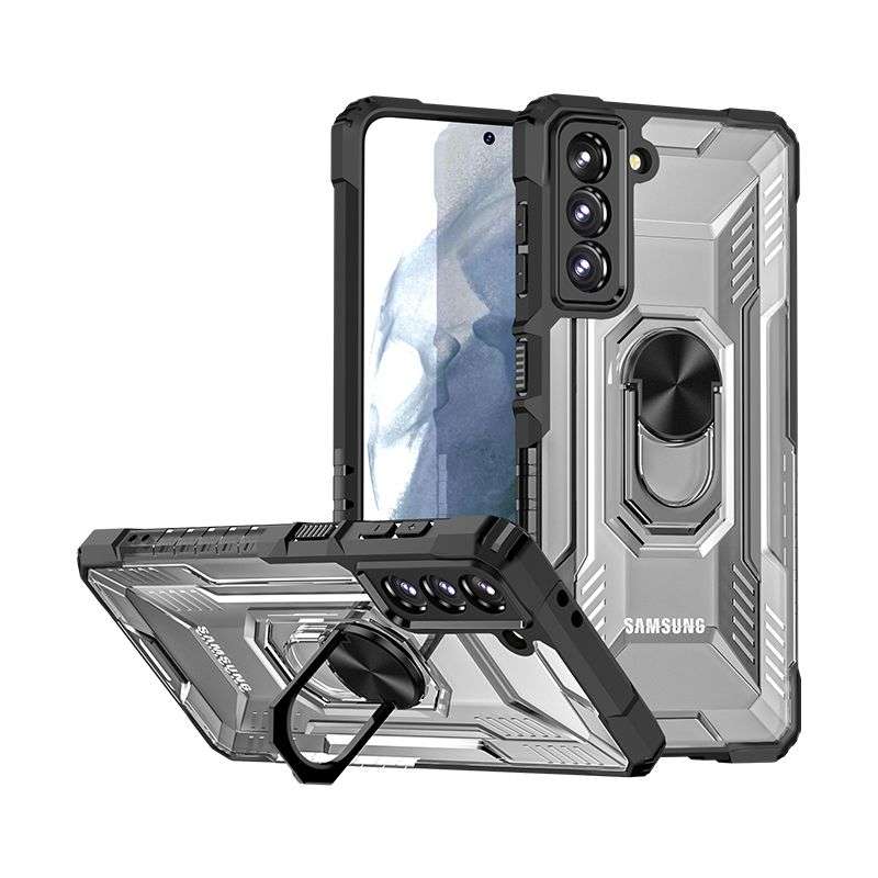 CellTime Lord Of Rings Kickstand Cover for Galaxy S21 FE (Fan Edition) - Black