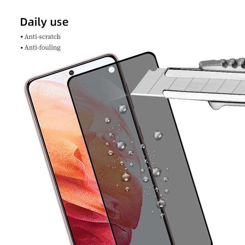 CellTime Tempered Glass Privacy Screen Guard for Galaxy S21 Plus