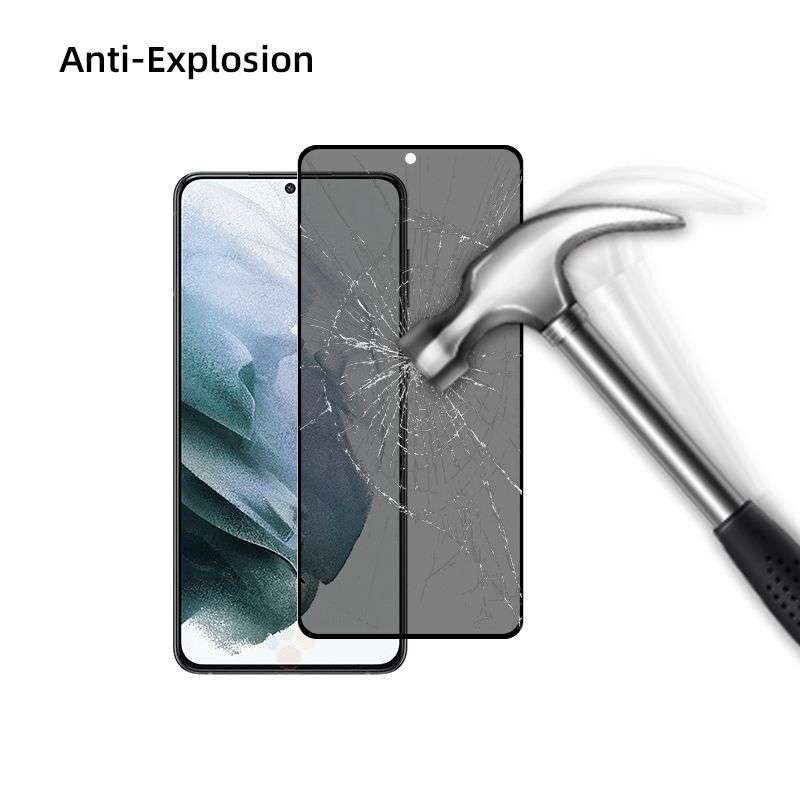 CellTime Tempered Glass Privacy Screen Guard for Galaxy S21 Plus