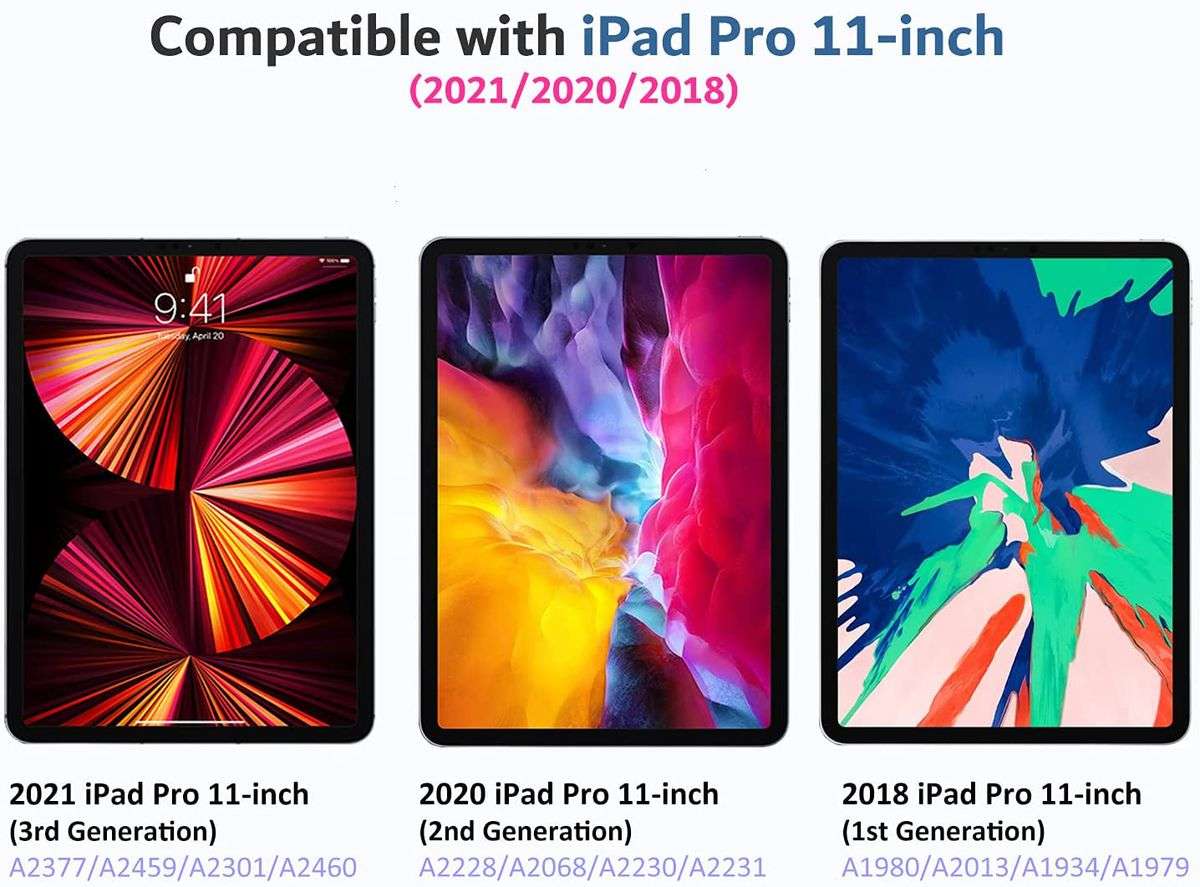 CellTime Tempered Glass Screen Guard for iPad Pro 11 inch - 2021/2020/2018