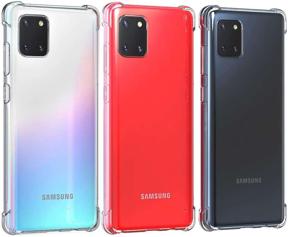 Samsung Galaxy Note 10 Lite Clear Shock Resistant Armor Cover