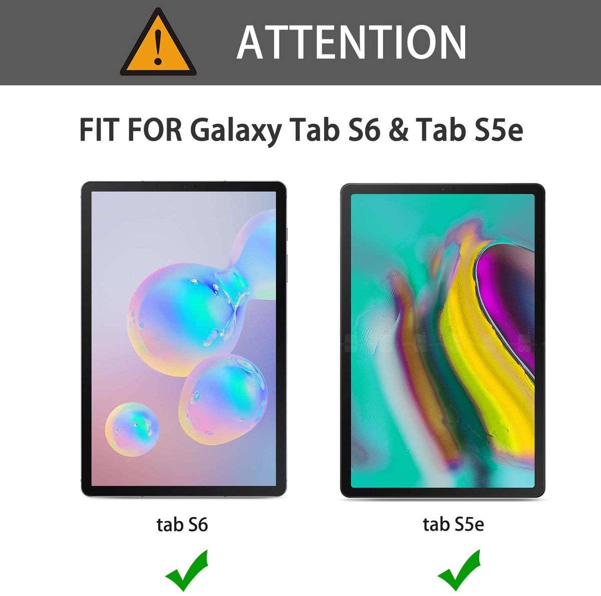 CellTime Tempered Glass Screen Guard for Galaxy Tab S5e (10.5") (T725/T720)
