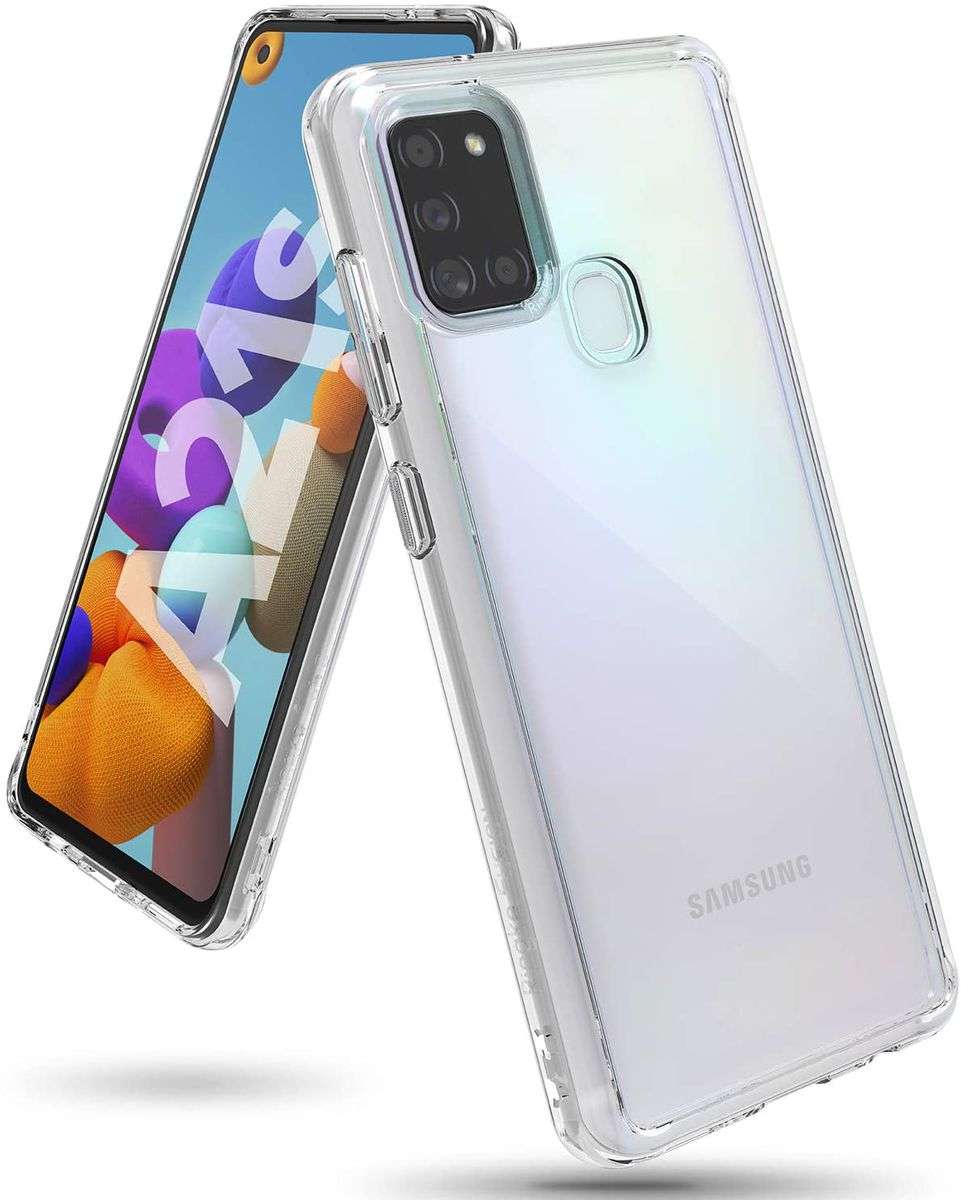 CellTime Galaxy A21S Shockproof Clear Cover