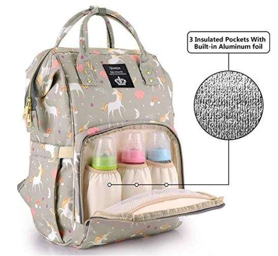 Pre-Packed Baby Hospital Bag - Grey