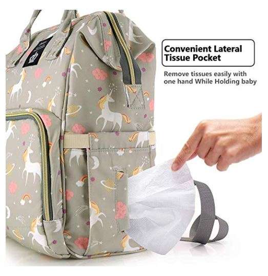 Pre-Packed Baby Hospital Bag - Grey