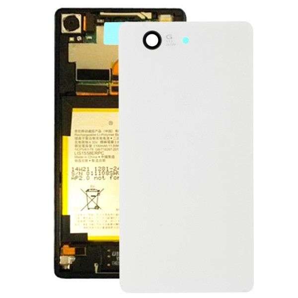 High Quality Battery Back Cover Replacement for Sony Xperia Z3 Compact / D5803(White)