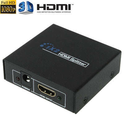 V1.4 1x2 Mini HDMI Amplifier Splitter, Support 3D & Full HD 1080P