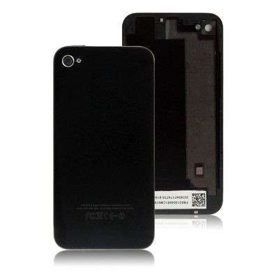 Glass Replacement Back Cover for iPhone 4S(Black)