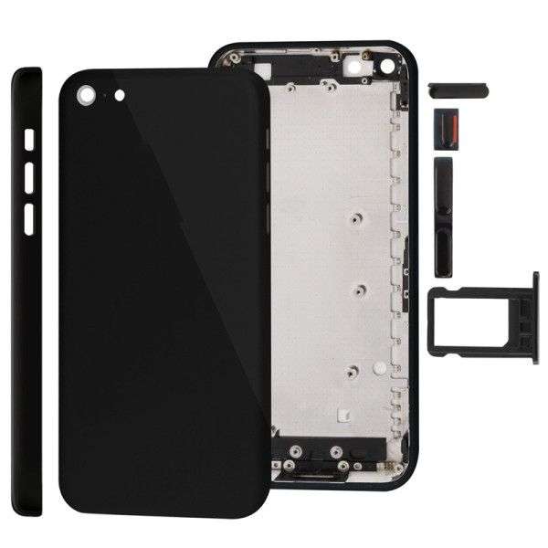 Full Housing Replacement Chassis / Back Cover with Mounting Plate & Mute Button + Power Button + ...