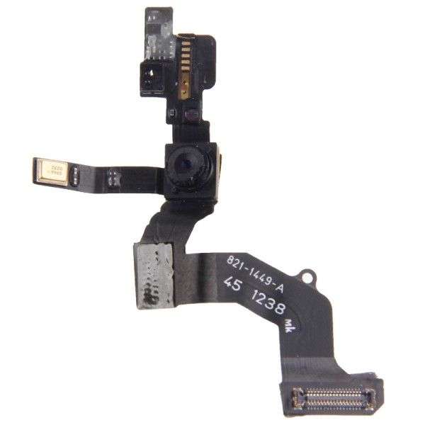 High Quality Front Camera With Sensor Flex Cable for iPhone 5(Black)