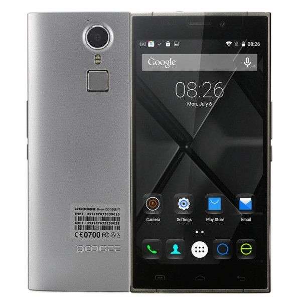 DOOGEE F5 16GB, Network: 4G, Fingerprint ID, Smart motion, 5.5 inch Android 5.1 MT6753 Octa-core ...