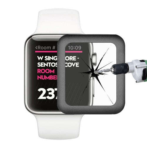 Link Dream for Apple Watch Series2 42mm Premium Glass Film 0.2mm Real Tempered Glass with  Full C...