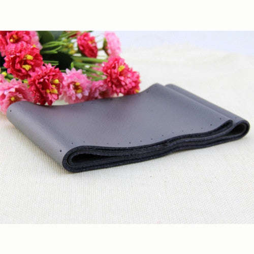 Hand-Stitched Leather Steering Wheel Cover (Colour: Gray Adaptation Steering wheel diameter: 38cm)