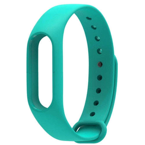 For Xiaomi Mi Band 2 (CA0600B) Colorful Replacement Wristbands Bracelet Host not Included(Green)