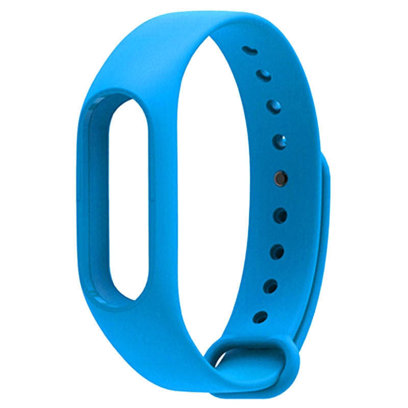 For Xiaomi Mi Band 2 (CA0600B) Colorful Replacement Wristbands Bracelet Host not Included(Blue)