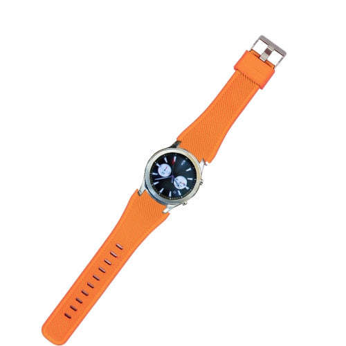 For Samsung Gear S3 Classic Smart Watch Silicone Watchband Length: about 22.4cm(Orange)