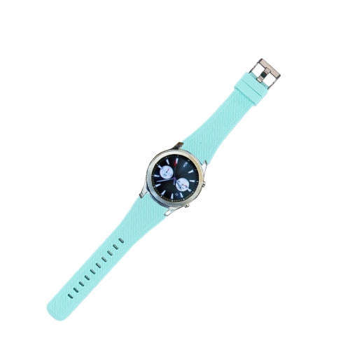 For Samsung Gear S3 Classic Smart Watch Silicone Watchband Length: about 22.4cm(Light Green)
