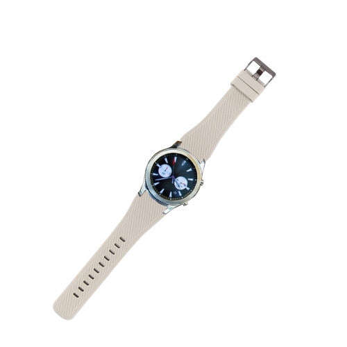 For Samsung Gear S3 Classic Smart Watch Silicone Watchband Length: about 22.4cm(Beige)