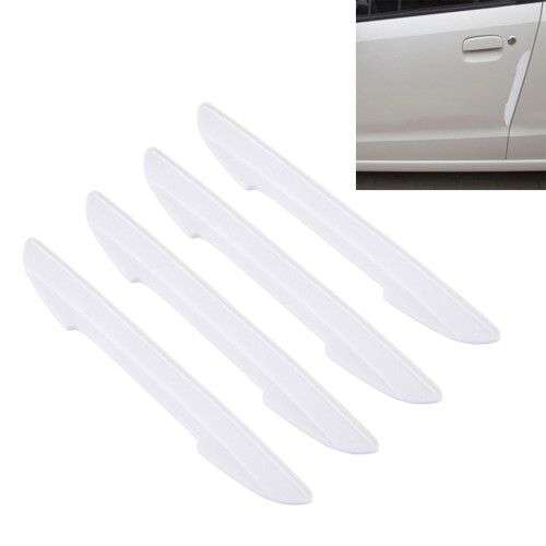 4 PCS Door Edge Guards Trim Molding Protection Strip Scratch Protector Car Door Guard Crash Barri...