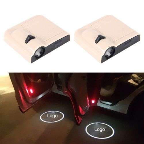 2PCS LED Ghost Shadow Light Car Door LED Laser Welcome Decorative Light Display Logo for OPEL Car...