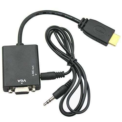 Hdmi To Vga 3.5Mm Audio