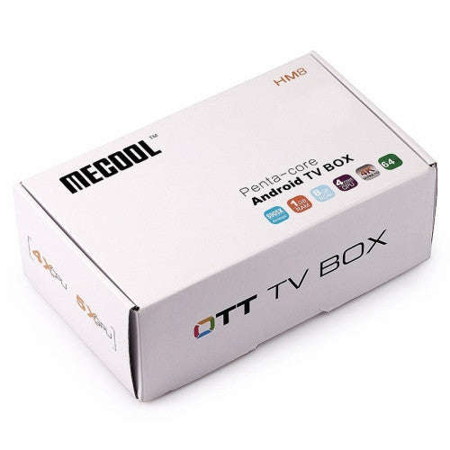 MECOOL HM8 4K UHD Smart TV Box with Remote Controller, Android 6.0 Amlogic S905X Quad Core Cortex...