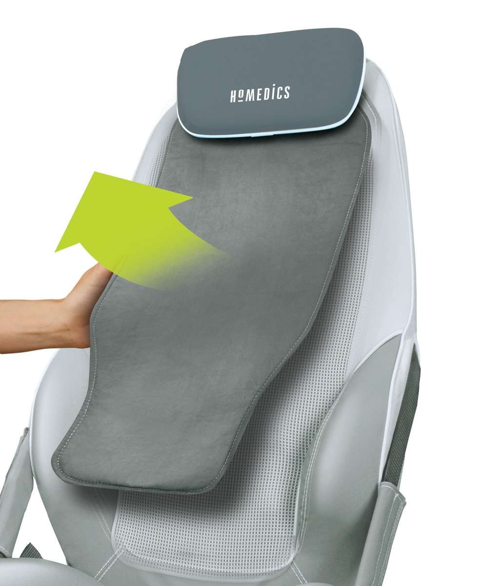 Homedics Shiatsumax Back & Shoulder Massager With Heat - Black