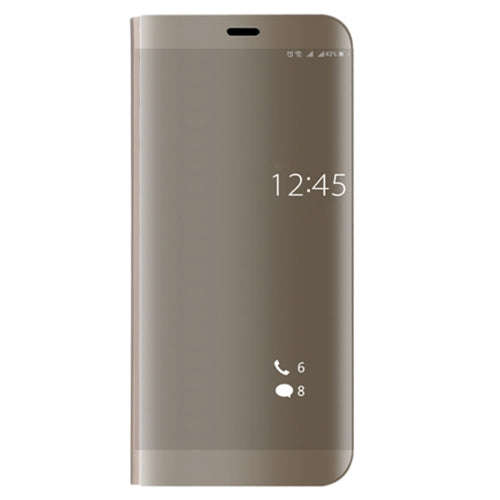 Huawei Mate 10 Pro Electroplating PC + PU Horizontal Flip Protective Case with Stand Holder & Sle...