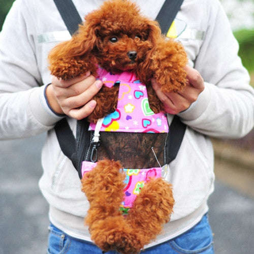 Pet Own Backpack / Pet Portable Outgoing Bag / Chest Four Hole Bag Double Shoulder Straps Large  ...