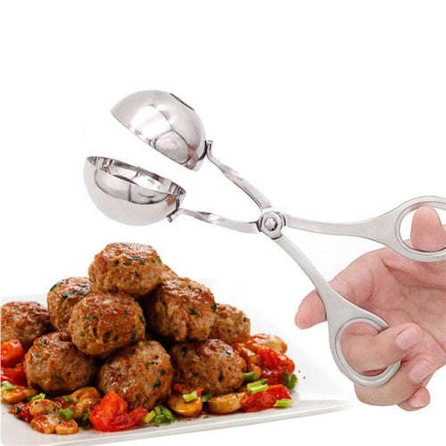 Stainless Steel Meatball Maker Stuffed Meatball Clip DIY Fish Meat Rice Ball Maker