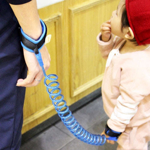 Kids Safety Harness Child Leash Anti Lost Wrist Link Traction Rope Anti Lost Bracelet Length: 1.5...