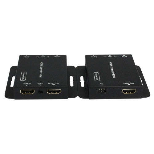HDMI Extender Over Single UTP CAT6 Cable Support Dual IR Control Transmission Distance: 50m