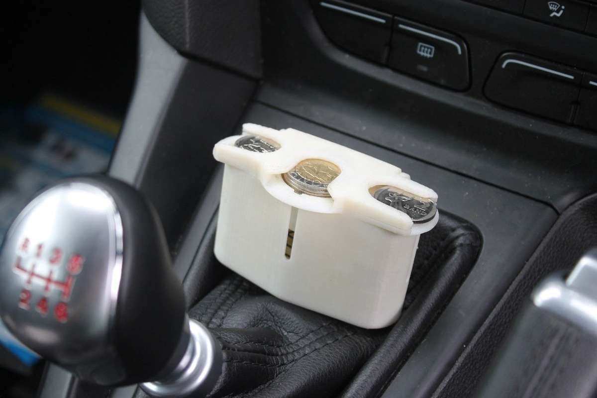 KarChing -  Portable Coin Dispenser - Loads R100 in Coins - Orange