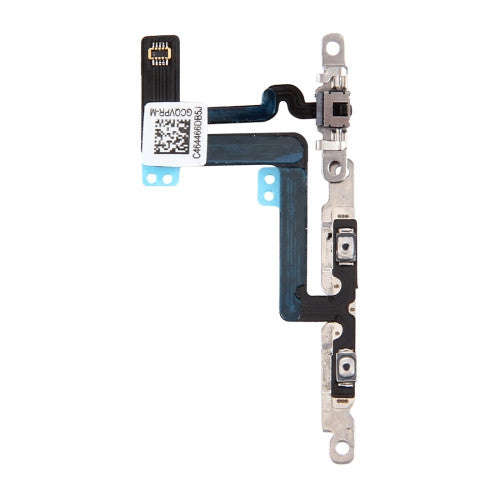 iPartsBuy for iPhone 6 Plus Volume Button & Mute Switch Flex Cable with Brackets