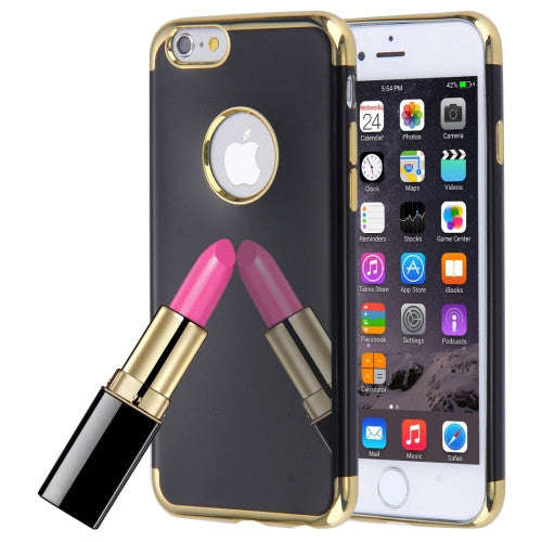 iPhone 6 Plus Case, iPhone 6s Plus Case, Mirror TPU Protective Cover Case(Gold)