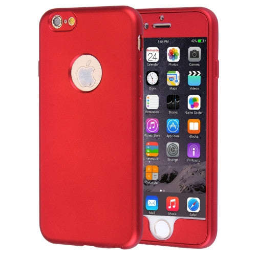 iPhone 6 Plus Case, iPhone 6s Plus Case, 360 Degrees Full Protection Soft TPU Back Cover + PC Fro...