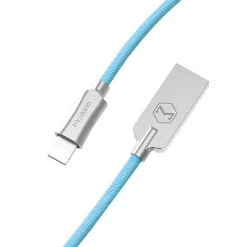 Mcdodo CA-3922 1.2m 2.4A Reversible 8 Pin to USB Nylon Weave TPE Jacket Data Sync Charging Cable ...