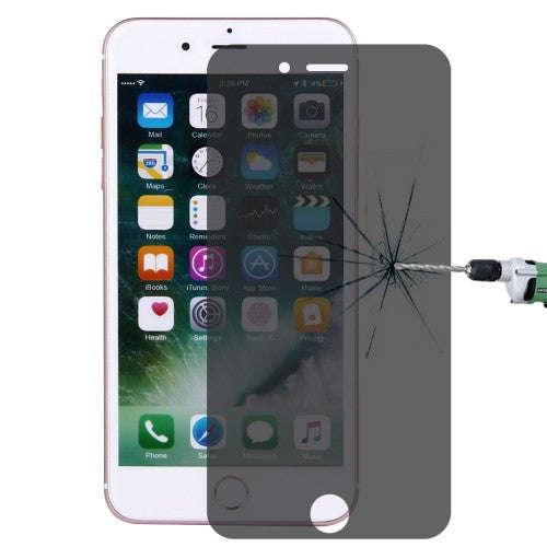 For iPhone 7 Plus Privacy Anti-glare Screen Protector 0.26mm 9H Surface Hardness 2.5D Explosion-p...
