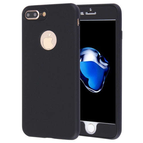 iPhone 7 Plus Case, 360 Degrees Full Protection Soft TPU Back Cover + PC Front Combination Case(B...