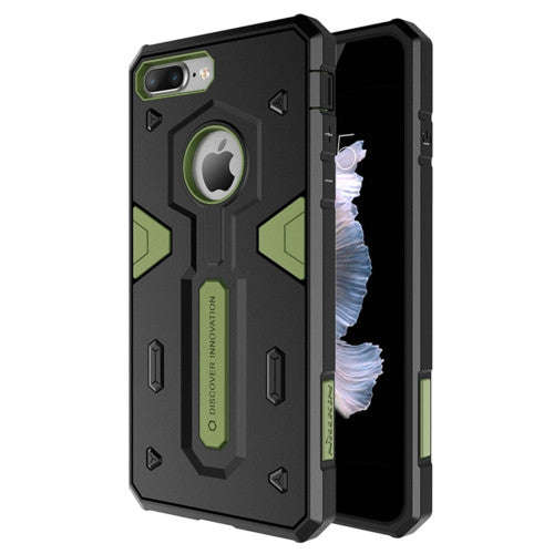 NILLKIN for iPhone 7 Plus Tough Defener II Case Shockproof TPU + PC Combination Case(Green)