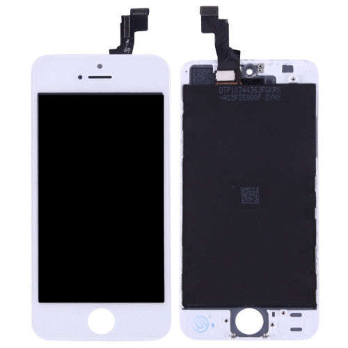 iPartsBuy 3 in 1 for iPhone SE (LCD + Frame + Touch Pad) Digitizer Assembly(White)