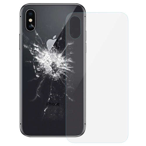 iPartsBuy for iPhone X Glass Battery Back Cover (Transparent)